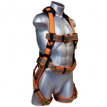 Full body safety harness with 1 D rings 6 ponits adjustable