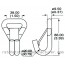 Double J Hooks for 1.5inch ratchet tie down