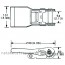 3T 2inch 50mm Ratchet buckle  for tie down strap