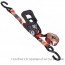 1.5inch 38mm 1.5T Ratchet Tie down with camouflage webbing sling
