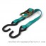 25mm Mini ratchet straps with black S hook 3m to 8m