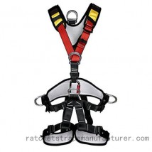 Fall protection harness with 4 D rings 5 ponits adjustable