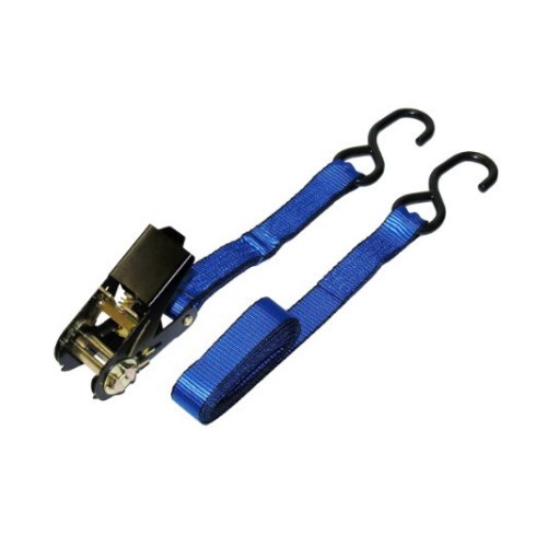 MroMax 1Pcs Blue Ratchet Straps Without Wire Hooks 3m Length 