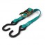 25mm Mini ratchet straps with black S hook 3m to 8m