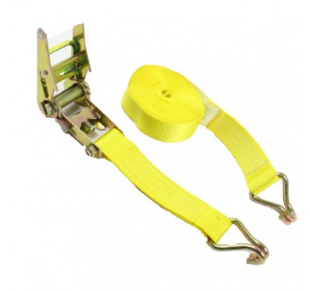 50mm Width × 15 Ft Mini Ratchet Straps with Double J hooks