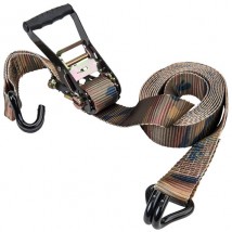 Camouflage 2inch width 16ft length rubber tie down straps with Double J hooks