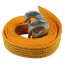 Car tow strap with hooks ( 2000KGS BS , 2 inch width , 4 m length)