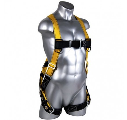 Roof safety harness with D rings 6 points adjustable