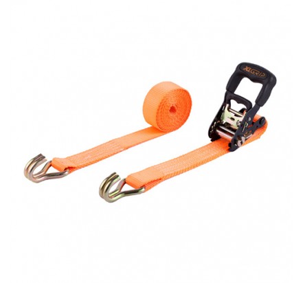 35mm 3T ratchet tie down straps with double J hooks