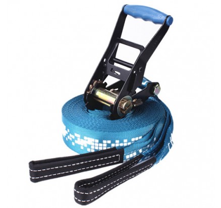 50mm DIY gibbon Slackline kit with long webbing