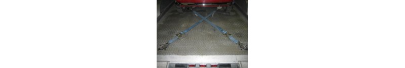 How to Tie Your Mini Down to a Trailer with Mini ratchet straps