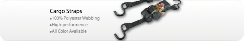 Recommend you heavy duty ratchet strap with double J hooks
