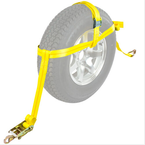 Car clearance hauler straps