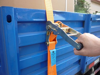 50mm 5T heavy duty ratchet straps with c/w hooks